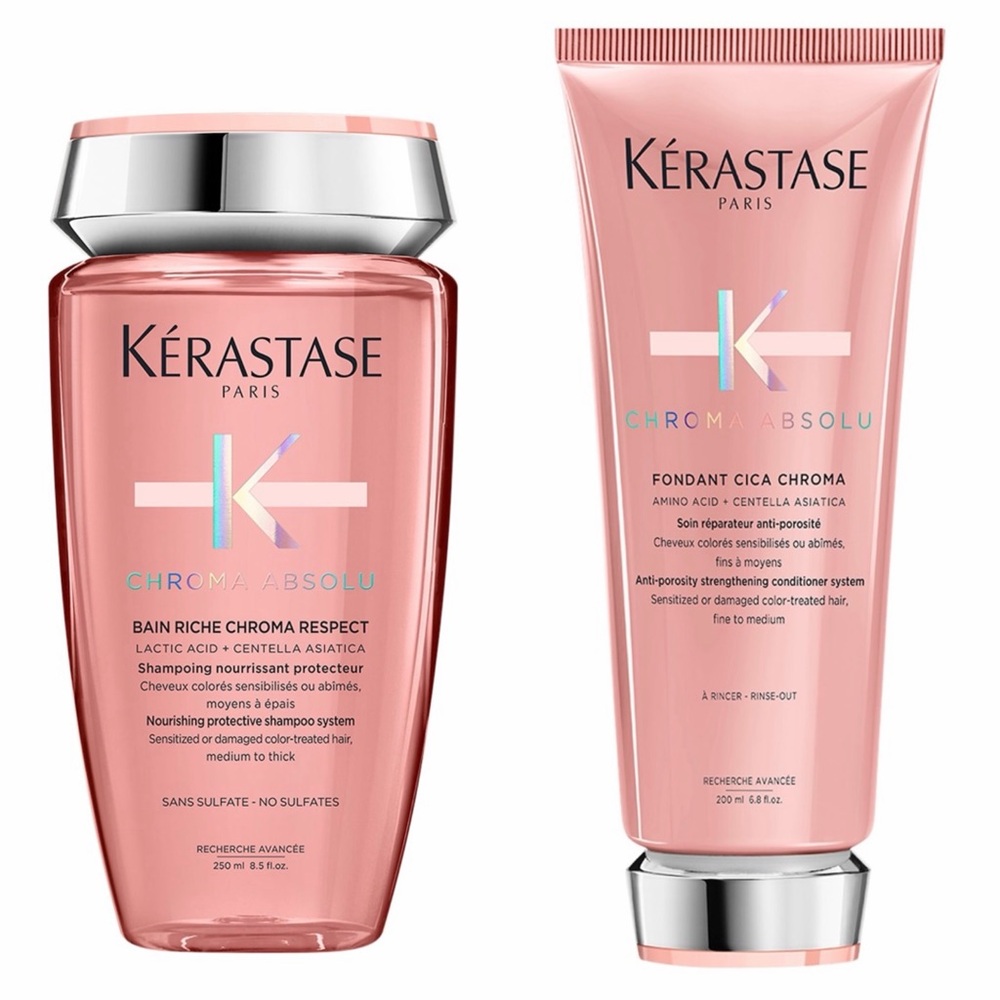 Kérastase Chroma Absolu Shampoo and Conditioner Set, full-size